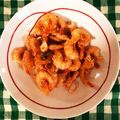ポインターこが's cooksnap of when they made 簡単ガーリックシュリンプ♪小エビの唐揚げ.
