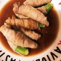 壱ひーどんママ's cooksnap of when they made 巻くだけ！豚オクラ巻き.