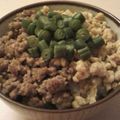 花ひとひら's cooksnap of when they made 鶏そぼろ丼.