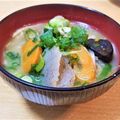 ヒソカ★ナニカ's cooksnap of when they made お野菜たっぷり☆うちの豚汁(麦みそ).