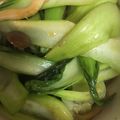 んりおか's cooksnap of when they made チンゲン菜の炒め物☆中華料理店の味.