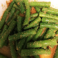 fuwamocos's cooksnap of when they made いんげんの胡麻和え.