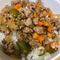 らっちゃまん's cooksnap of when they made 噂の無限ピーマン?!☆挽き肉そぼろ煮.