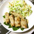 ふれんでぃあ's cooksnap of when they made アスパラの肉巻き粒マスタードソースかけ.