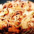 ☆ひなともママ☆'s cooksnap of when they made スルメイカのわた炒め.