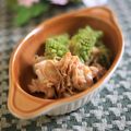 ぽっぽぺぺ's cooksnap of when they made 鶏もも肉とえのき茸のガリバタ醤油.