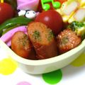 美々☆彡's cooksnap of when they made ノンオイル☆ウインナーのケチャップがらめ.
