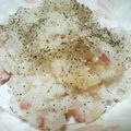 ねこはがき's cooksnap of when they made 炊飯器で春大根とベーコンのスープリゾット.