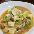 ウッシー母's cooksnap of when they made 豚コマの麻婆豆腐.