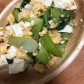 しゃもじなくま's cooksnap of when they made チンゲンサイと豆腐のオイスター炒め.