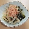 きらり流れ星's cooksnap of when they made さっぱり☆わかめと玉ねぎのおかかサラダ.