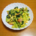 55才のおじさん's cooksnap of when they made 小松菜ソーセージ卵炒め.