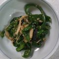 クックかわまい's cooksnap of when they made えのきとキクラゲのピーマンきんぴら.