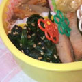 みや☆なな's cooksnap of when they made 手抜きさんへ☆ほうれん草と塩昆布の和え物.