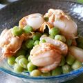 kaz～kaz～⭐'s cooksnap of when they made ホタテとグリーンピースのサラダ.