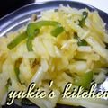 yukiはぴ's cooksnap of when they made ポテトとピーマンの千切りソテー&スパニッシュポテトオムレツ.