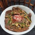 プニのふ04's cooksnap of when they made 香味焼き肉丼.