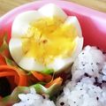 yama405's cooksnap of when they made お弁当に！茹で卵の飾り切り.