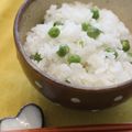 メグパク子's cooksnap of when they made 豆ご飯(グリンピースご飯).