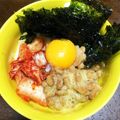 KARASI's cooksnap of when they made 3分で完成✨コンビニ食材で時短夜食✨✨.