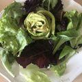 Yokchina's cooksnap of when they made シェイブドアボカドでおしゃれサラダ☆.