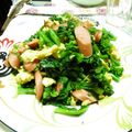 ばじまま's cooksnap of when they made なばなとウインナーの炒め物.