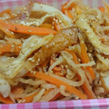 ☆クッキングパンダ☆'s cooksnap of when they made 切り干し大根とちくわの煮物.