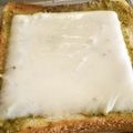 みみ母's cooksnap of when they made ★バジル・チーズ・トースト.