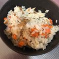 HKMまま's cooksnap of when they made 塩サバで炊き込みご飯.
