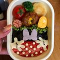 えみちゃま☆'s cooksnap of when they made 簡単キャラ弁☆ミッキーの可愛い体のり弁★.
