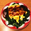 yuka119's cooksnap of when they made ほうれん草と卵♫中華ダレで♡超簡単おかず.