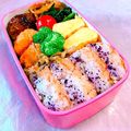かっちゃん杉's cooksnap of when they made お弁当に！しましま ふりかけご飯.