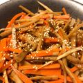 hinaboco's cooksnap of when they made きんぴらごぼう★.