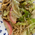 トラととら's cooksnap of when they made 超簡単！ひき肉ともやしのソース焼きそば.