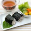 よこ耳ねこ's cooksnap of when they made 梅と大葉✿わさマヨおにぎり.