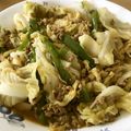 クックTopMfld's cooksnap of when they made キャベツと挽き肉のホイコーロー風♪.