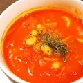 R♡Kママ's cooksnap of when they made 簡単！トマト缶で作る濃厚トマトスープ.