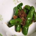 ももちゃんパンダ's cooksnap of when they made ししとうのおかか醤油和え.