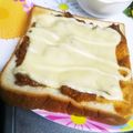 choco831's cooksnap of when they made ミートソースを簡単リメイク♪～トースト～.