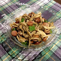 ププぞう's cooksnap of when they made きのことウィンナーのバター醤油炒め.