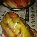 クックNWGH11☆'s cooksnap of when they made スイカの皮の味噌漬け.