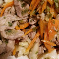 londondoro's cooksnap of when they made 豚こまのねぎ塩炒め.