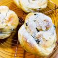 ファミ吉's cooksnap of when they made バナナマーブルパン（HB使用）.
