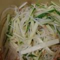クックBNPLIU☆'s cooksnap of when they made 梅干し風味✿きゅうりともやし和風ナムル✿.