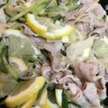 しゅんのいちごまま's cooksnap of when they made 豚しゃぶ、レタスの塩レモンサラダ.