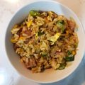 Phamvandon's cooksnap of when they made しらす 玉葱 ゴマ 玉子 小ネギ 炒飯.