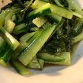mst＊'s cooksnap of when they made 即席おつまみ きゅうりワカメサラダ.