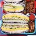 すねる's cooksnap of when they made おにぎらず♡朝ごはんやお弁当にピッタリ.