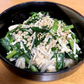 EMSSJ５'s cooksnap of when they made ニラとえのきの和え物.