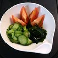 Hirarinn☆'s cooksnap of when they made 簡単キュウリワカメトマトの酢の物♪.